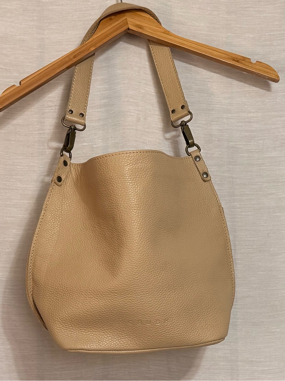 Crush Leather Goods JUNE Leather Hobo Bag NWOT